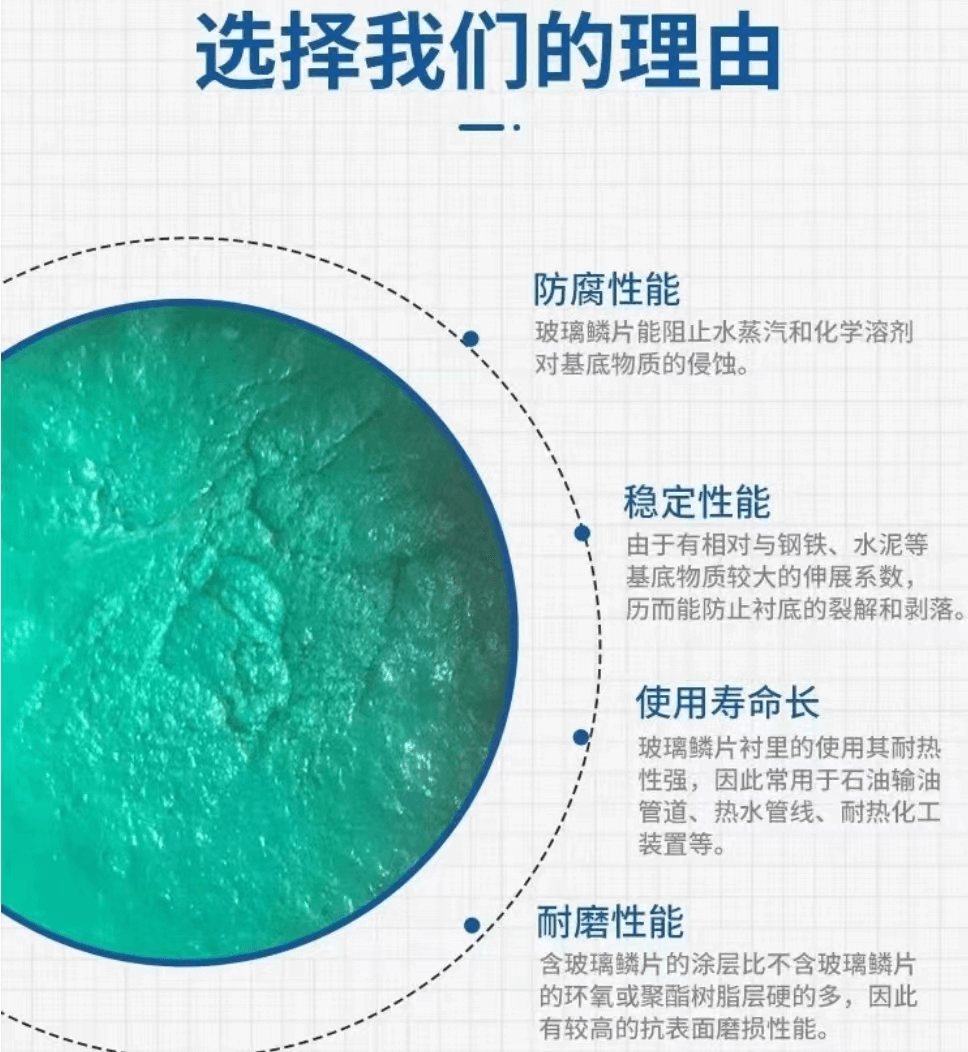 环氧乙烯基玻璃鳞片胶泥6